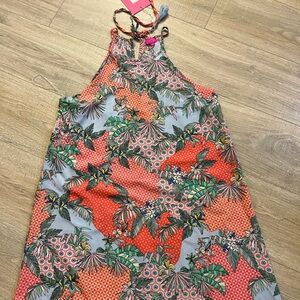 Caroline Hill Island Pink Dress NWT medium